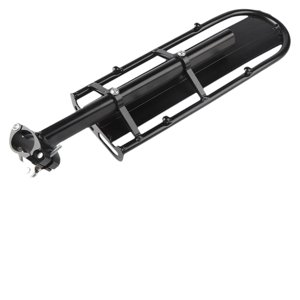 Magideal - Aleación De Aluminio Bike Rack Rail Sporter Marco Montado En El Asiento Trasero Montado Fácil De Instalar Para Accesorios Para Bicicletas De Carretera Liberación Rápida