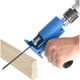 thumbnail image 1 of Adaptador De Sierra Para Taladro + 3 Hojas Madera Metal Pvc azul, 1 of 5