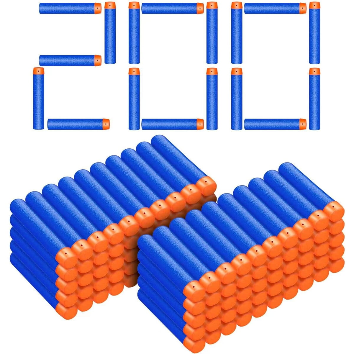 Dardos Espuma Sojufog 200u Compatibles Nerf Nstrike Elite