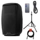 thumbnail image 1 of Altavoz PA Gemini Sound AS-2108BT de 8 pulgadas y 500 W con soporte, 1 of 9