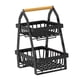thumbnail image 5 of Cesta De Alambre Rectangular De Metal De 2 Niveles, Color Negro, Para Mostrador De Recepción De Cocina, 5 of 6