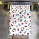 thumbnail image 1 of Hello Kitty 3 Pieces Duvet Cover Set Full Size Super Soft Fade Resistant Microfiber, 1 of 4