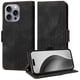 thumbnail image 5 of Carcasa FOXDOCK iPhone 16 Pro de cuero PU, diseño acolchado clásico, protección contra caídas y rayones, 5 of 5