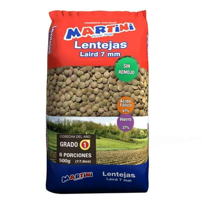 Lentejas 7Mm Bolsa 500 G Martini