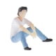 thumbnail image 4 of 1:64 Figuras Diorama Uniform Girl Fashion Japanese Boy Boy Escuchar B, 4 of 5