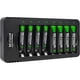 thumbnail image 1 of Cargador BEVIGOR 8 Bahaas Pilas Recargables AA AAA NiMH NiCD, 1 of 3