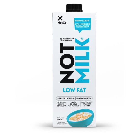 Bebida Vegetal NotMilk Low Fat, 1 L
