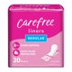 thumbnail image 1 of Protectores diarios Carefree Original sin fragancia, 60 unidades, 1 of 3