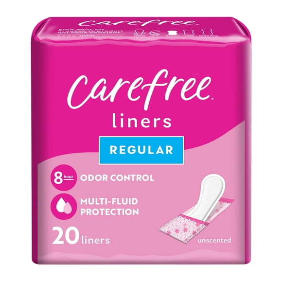Protectores diarios Carefree Original sin fragancia, 60 unidades
