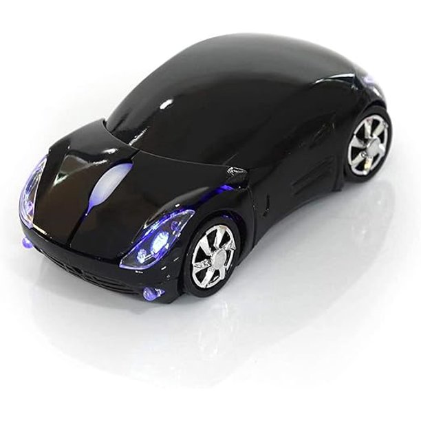 Ratón Inalámbrico, Ratón Deportivo Inalámbrico De 2,4 Ghz Para Coche, Ratón Óptico Inalámbrico Para Juegos, Ratón Con Forma De Coche Para Windows 98 Para Win 7 Para Linux, Para Pc, Ordenador Portátil