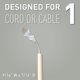 thumbnail image 3 of Cordmate Inside Coder Cover Wiremold, color marfil, 3 of 7
