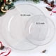 thumbnail image 3 of Juego de platos desechables de plástico WDF Winter Wonderland 150 piezas, 3 of 7