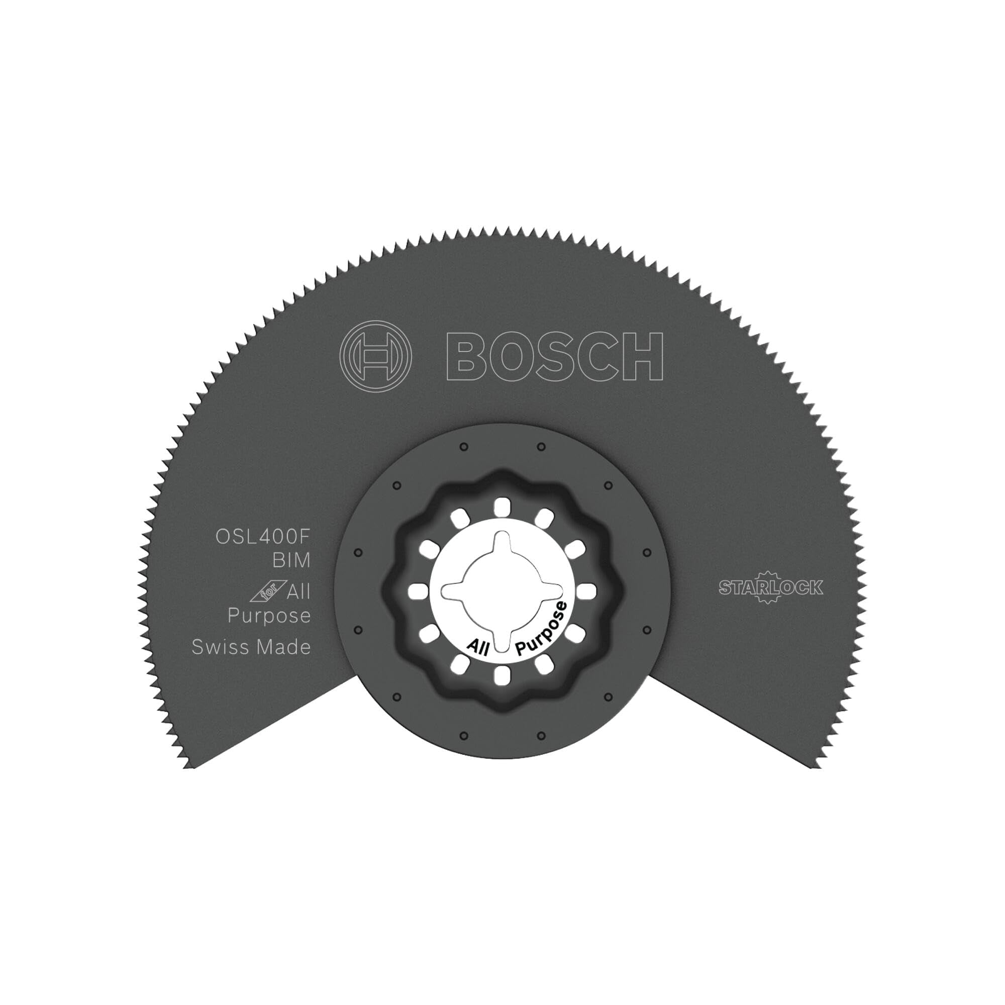 Hoja De Sierra Bosch Osl400f, Multiherramienta Oscilante Starlock De 4 Pulgadas