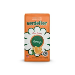 Yerba Mate Naranja Verdeflor 500G Bolsa