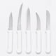 thumbnail image 1 of Kit De 5 Cuchillos De Legumbres Blanco, 1 of 6