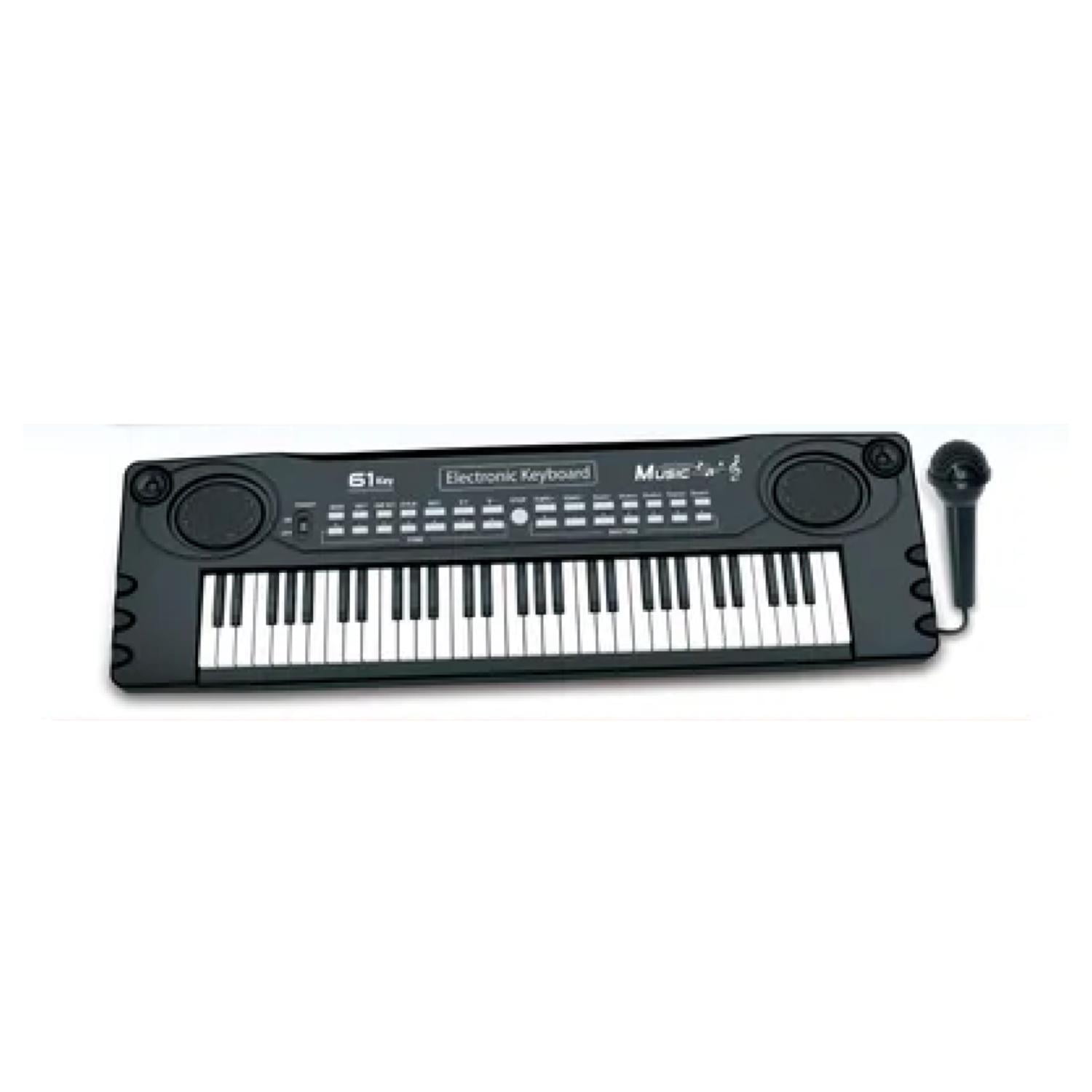 Total E-commerce - Juguete Piano Teclado Musical Con 61 Teclas Sonidos Mic