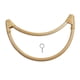 thumbnail image 1 of Dream Catcher Hoop Macrame Circle / Moon Wreath Decoración Colgante Para Pared Colgante Forma De Luna, 1 of 5