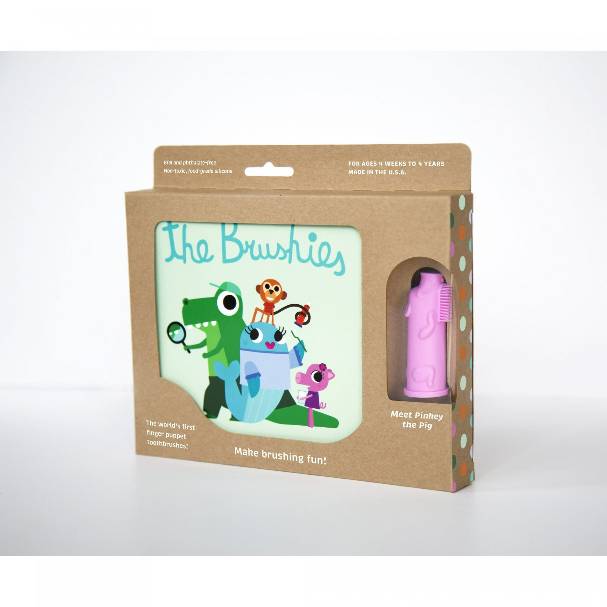 The Brushies - Libro Cuentos Momo + Cepillo De Dientes Títere