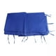 thumbnail image 2 of Lona Paredes Laterales Para Toldo 3x3 Azul   Impermeable, 2 of 3