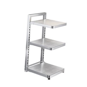 Bothyi - Estante Para Ollas Y Sartenes, Organizador De Ollas Y Sartenes Para Gabinetes, Encimeras, Accesorios Para El Hogar, 3 Niveles