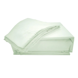 Genérico - Sabanas Lujo Serie 1800 1 Plaza Color Menta 3Angeli