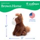 thumbnail image 2 of Peluche Caballo The Petting Zoo 15 cm Marrón, 2 of 3