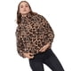 thumbnail image 1 of Polerón Mujer Polar Half Zipper Beige Animal Print Corona, 1 of 5