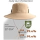 thumbnail image 2 of Sombrero FURTALK UPF de ala ancha de 9,5 cm para pesca, 2 of 3