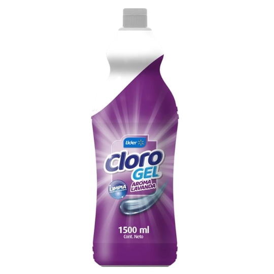 Cloro Gel Lavanda Botella 1500 ml Lider