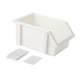 thumbnail image 2 of Canasto De Almacenamiento Apilable, Canasto Reutilizable Para Refrigerios, Para Aula, Armario, Sala De Juegos, Color Blanco, 2 of 3