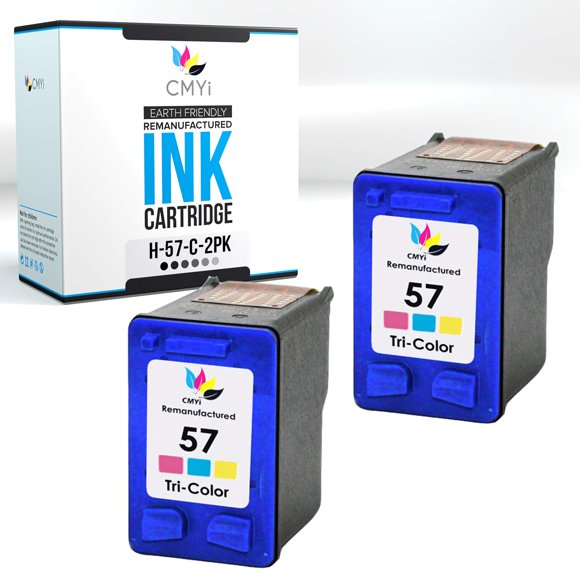 Cartucho de tinta CMYi 57 a color - Pack de 2