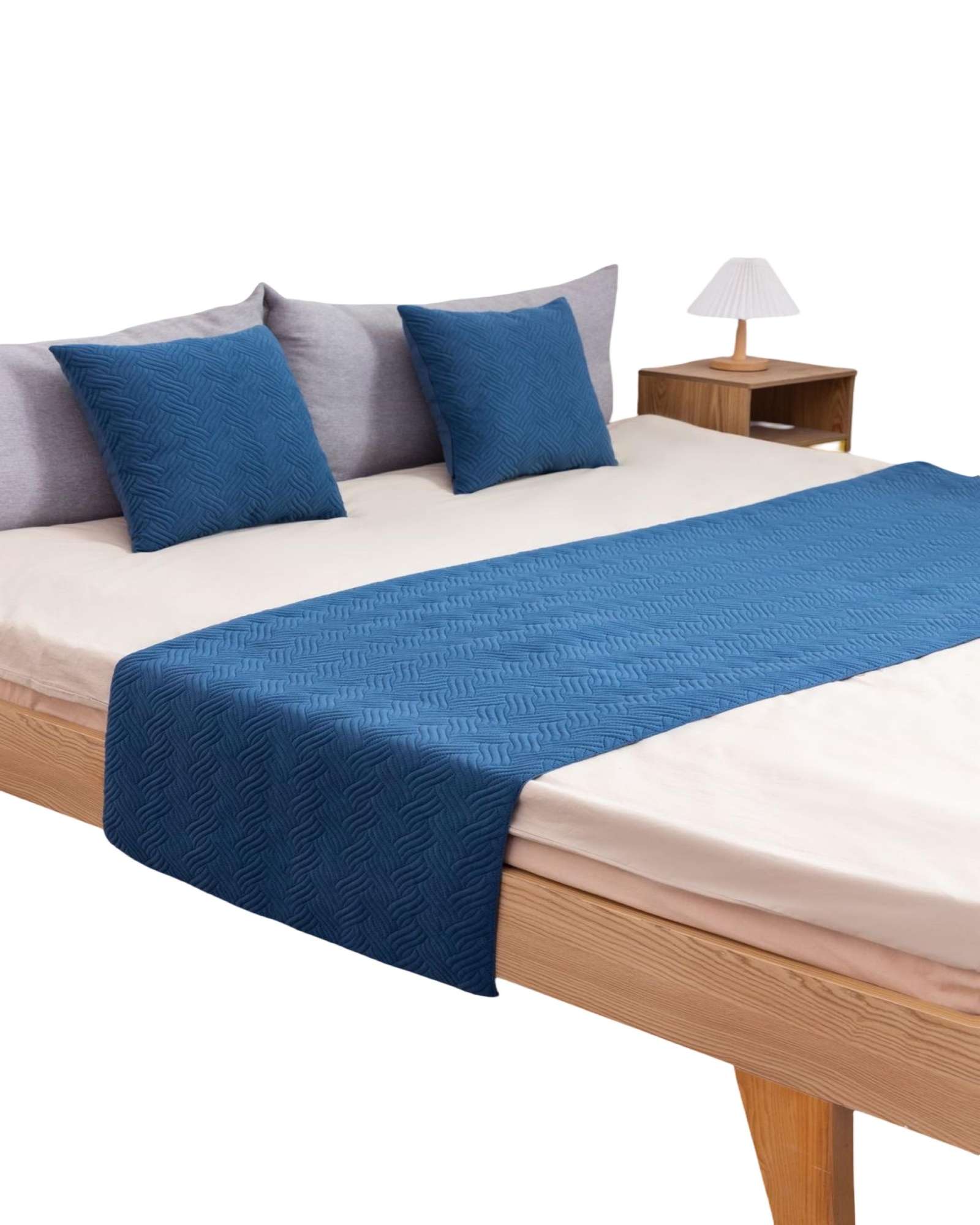 Imac Hogar - Piecera Sin Fundas Elegante Azul