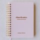 thumbnail image 1 of Cuaderno en blanco Steadfast & Sustained rosa y dorado 148 páginas, 1 of 9