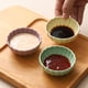 thumbnail image 4 of Tazón de cerámica para salsa, mini plato de acompañamiento, tazón para condimentos/tazón para salsa de sushi, tazón para servir bocadillos, juego de platos pequeños de cerámica, 4 of 5