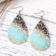thumbnail image 2 of Stylish Leopard Print PU Leather Drop Earrings for Women and Girls - Easy to Wear and Comfortable, 2 of 4
