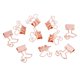 thumbnail image 5 of 10 piezas Cute Flamingo Metal Foldback Binder Clips clips de papel estacionario, 5 of 5
