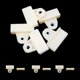thumbnail image 2 of Unique Bargains 5Pcs Clips de Soporte de Canal de Vidrio de Ventana Blanco 80320 01G00 para Nissan, 2 of 2