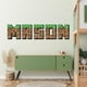 thumbnail image 1 of Calcomanías de pared personalizadas con nombres famosos, decoraciones de juegos, 1 of 2