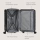 thumbnail image 2 of Maleta U.S. Traveler Boren de 30 pulgadas, poliuretano rígido, negra, 2 of 3