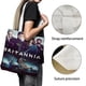 thumbnail image 3 of Britannia Bolso de tela con estampado de lienzo para mujer, bolsa de compras reutilizable y estética, con cremallera interior, regalo para mujer,38*45cm., 3 of 6