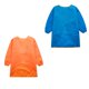 thumbnail image 3 of Ni?os Ni?os Manga Larga Delantal Pintura Impermeable Smock Azul M + Naranja L, 3 of 3