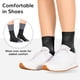 thumbnail image 4 of Calcetines de compresión BraceAbility Neuropathy negros talla L, 4 of 8