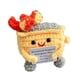thumbnail image 2 of Contenedor De Crochet Emocional Amarillo, 2 of 3