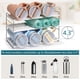 thumbnail image 4 of Organizador de botellas de agua JUPELI ajustable de 10,6 a 16,7 pulgadas de ancho, 4 of 8