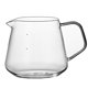 thumbnail image 1 of Jarra para crema de leche, café, leche, salsa, leche, vidrio transparente y liso de fondo redondo., 1 of 6