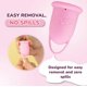 thumbnail image 2 of Copa Menstrual Reutilizable UVA Kit para Adolescentes Talla 0, 2 of 9