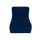 thumbnail image 2 of Pouf Tatto 2 Cuerpos Felpa Azul Marino, 2 of 6