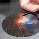 thumbnail image 4 of Obi Wan Alfombra Redonda de Felpa Coral, Antideslizante, No Desprende Pelusas, Lavable y Duradera para Salón, Dormitorio y Habitación de Niños 60cm, 4 of 6