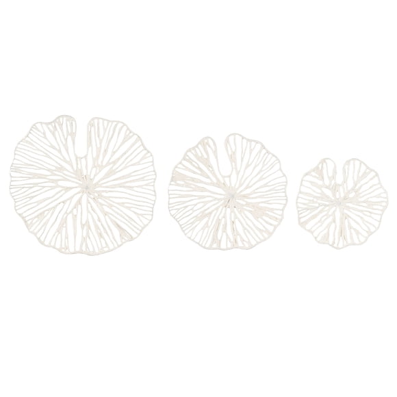 Conjunto Coral de Decoración de Pared Creative Co-Op – 3 Tallas