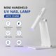 thumbnail image 2 of Lámpara UV AIRSEE Mini para uñas, 300 mAh, con soporte, 2 of 3